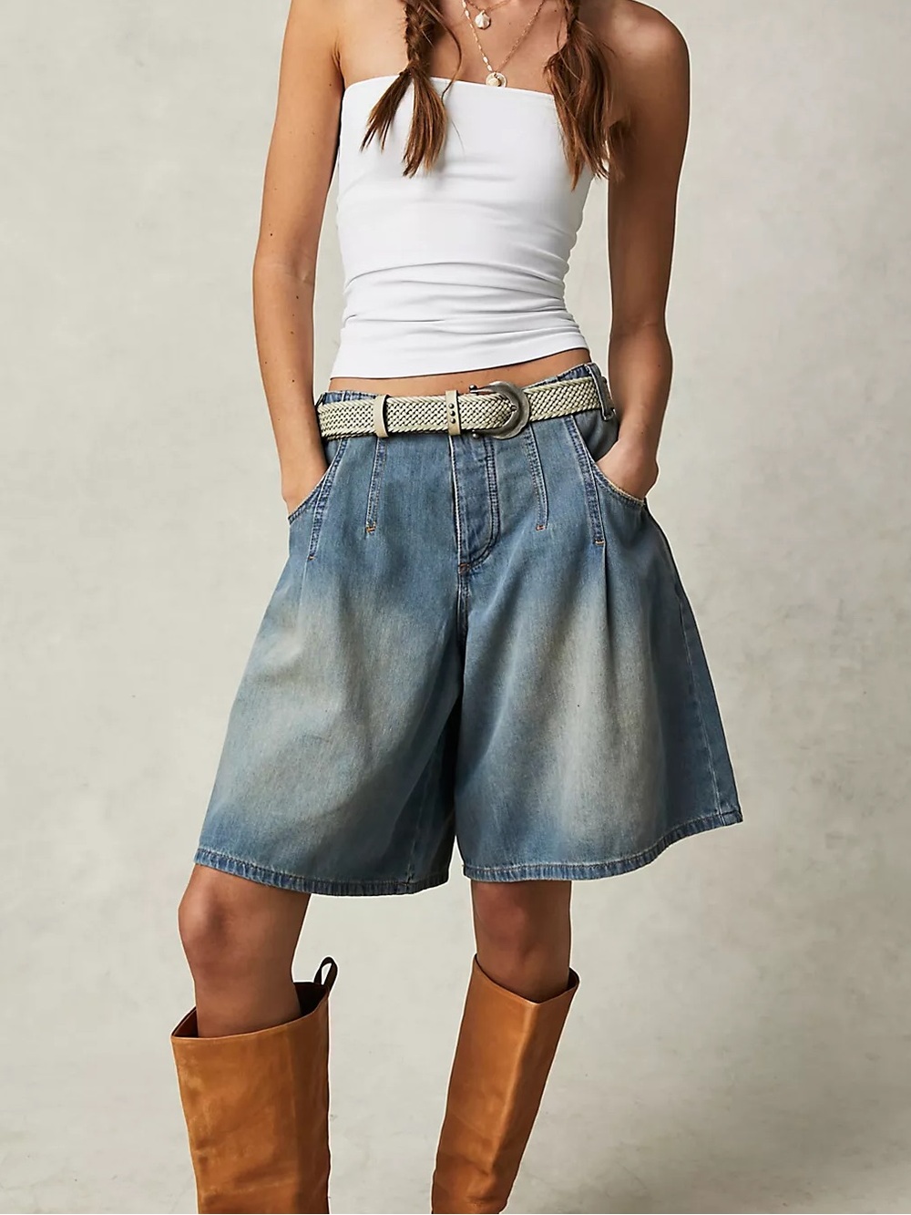 NWOT We The Free The Architect Long Shorts Size 27